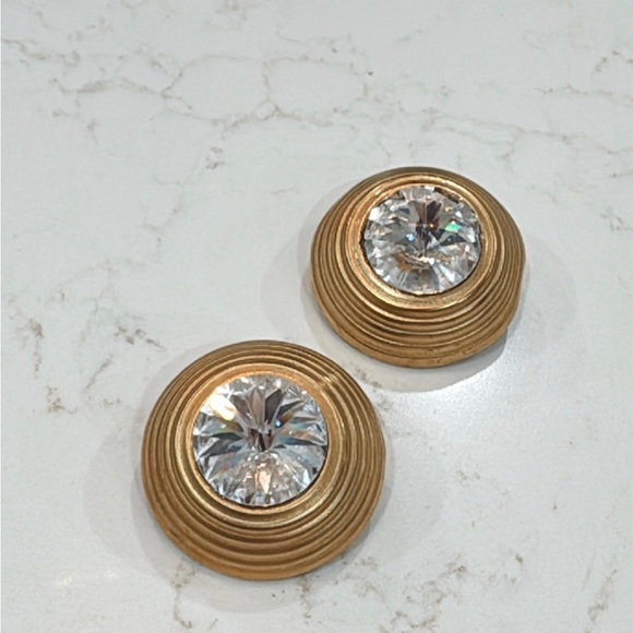 Vintage Carlotta Bijoux Statement Earrings, French Designer Earrings - Picture 12 of 15